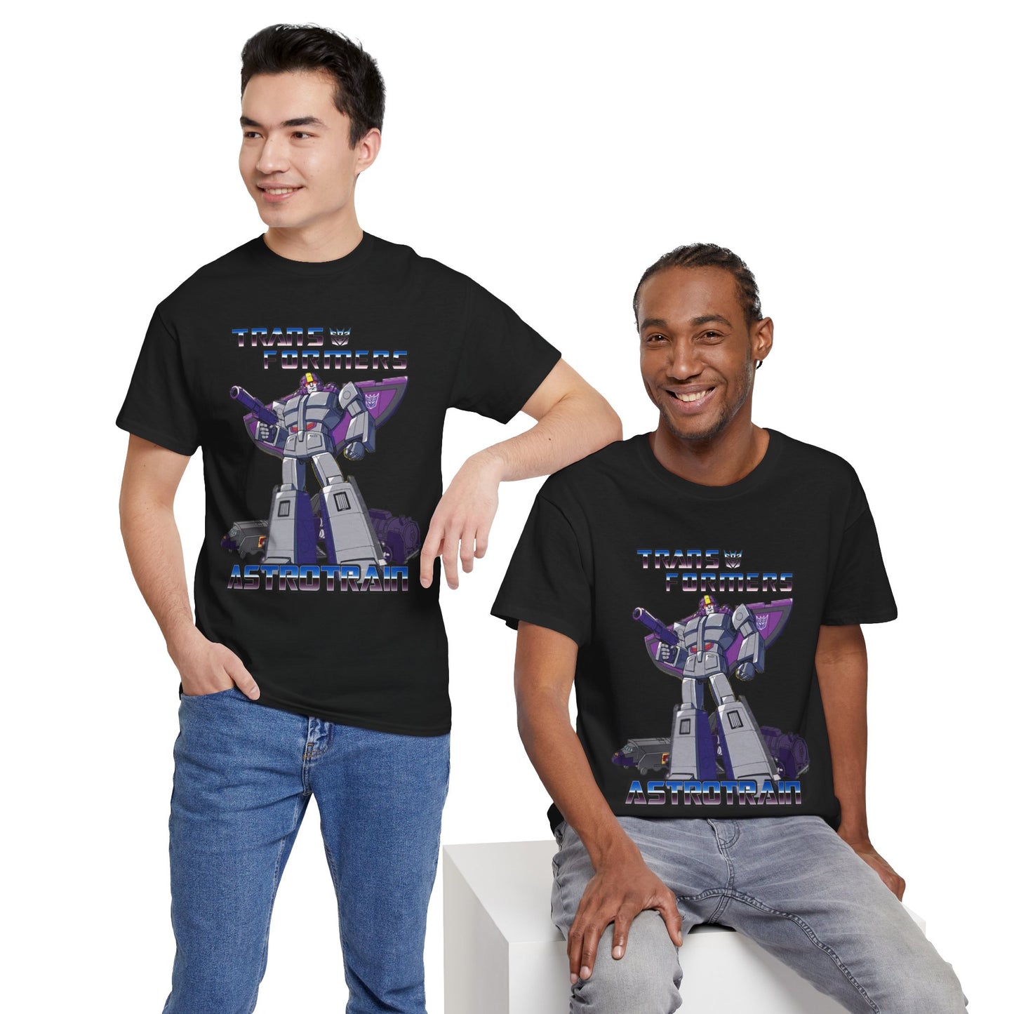 Transformers Decepticon Astrotrain T-Shirt, Graphic Tee, Unisex Shirt, Sci-Fi Fan Gift, Robot Apparel