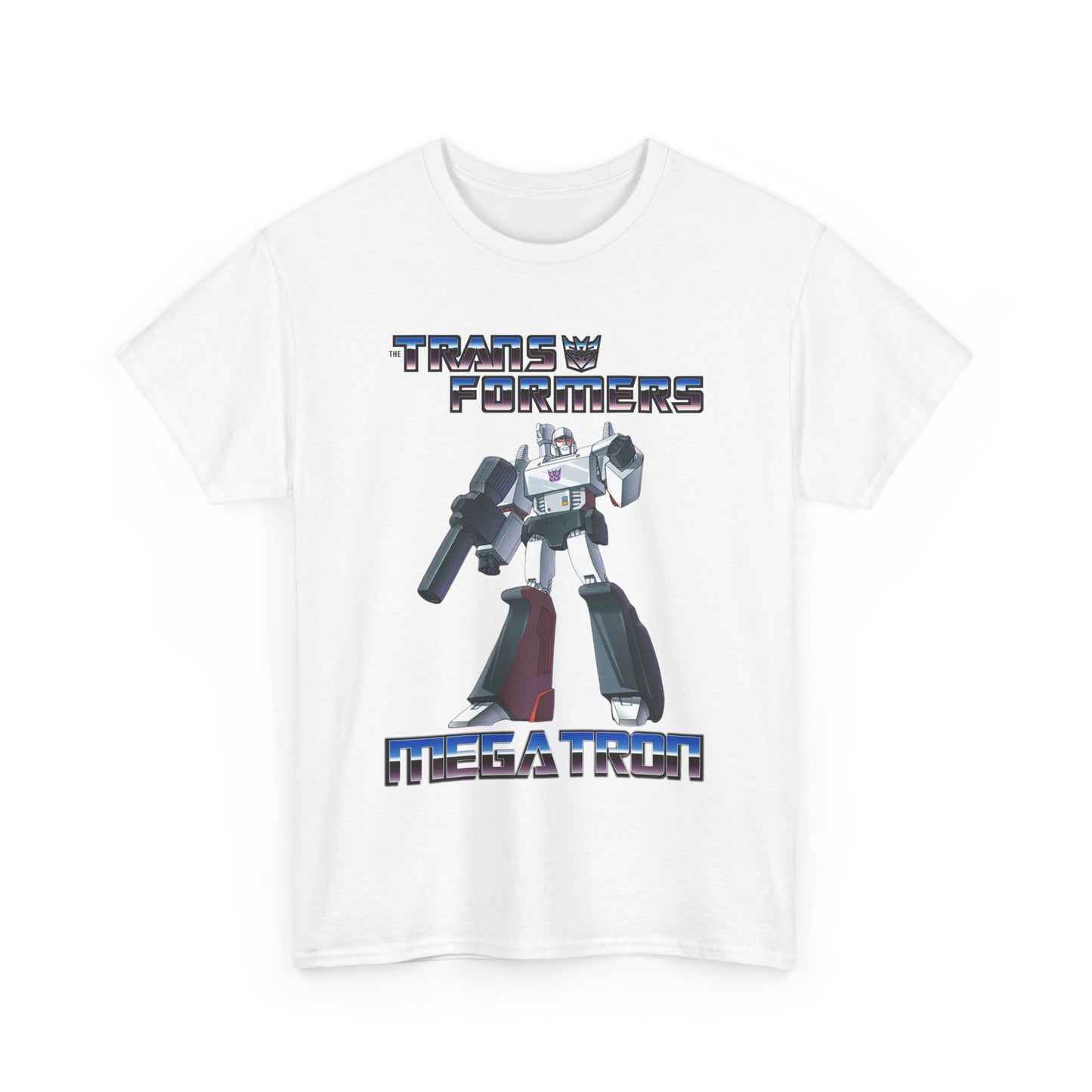 Transformers Megatron Leader of the Decepticons T-Shirt, Robot Fan Gift, Autobot, Sci-Fi Tee, Cartoon Villain Shirt, Retro 80s Movie Top