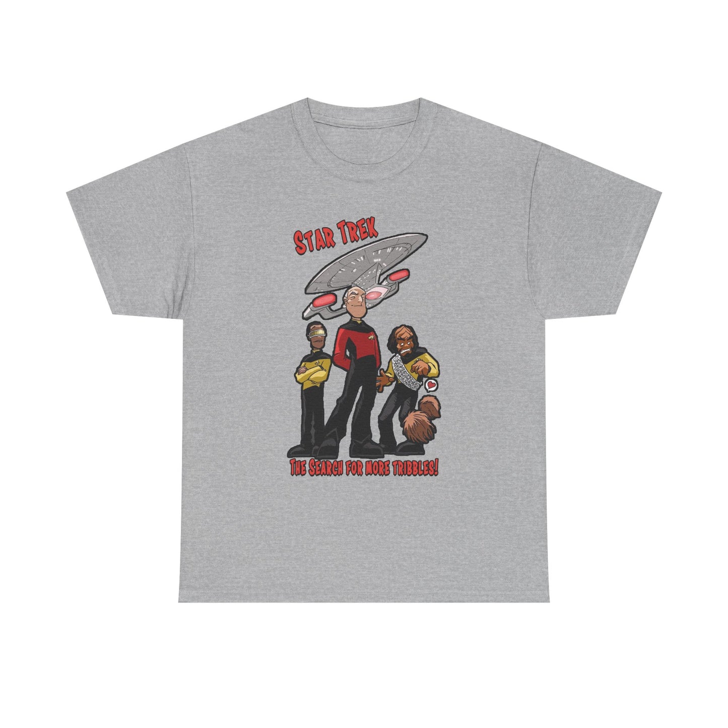 T-Shirt, The Search for More Tribbles, Star Trek Fan Gift, Sci-Fi Tee, Unisex Tee, Cotton Tee