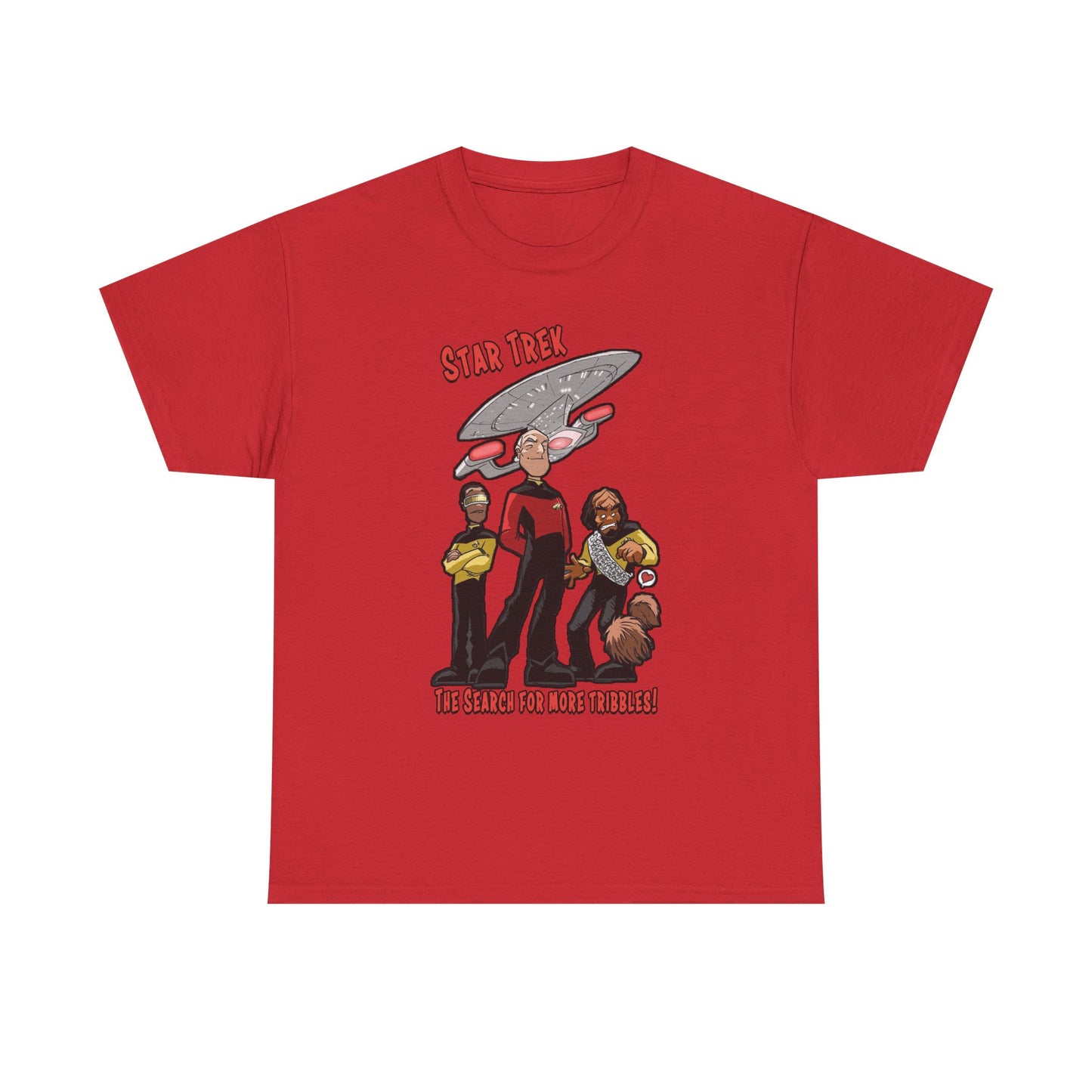T-Shirt, The Search for More Tribbles, Star Trek Fan Gift, Sci-Fi Tee, Unisex Tee, Cotton Tee