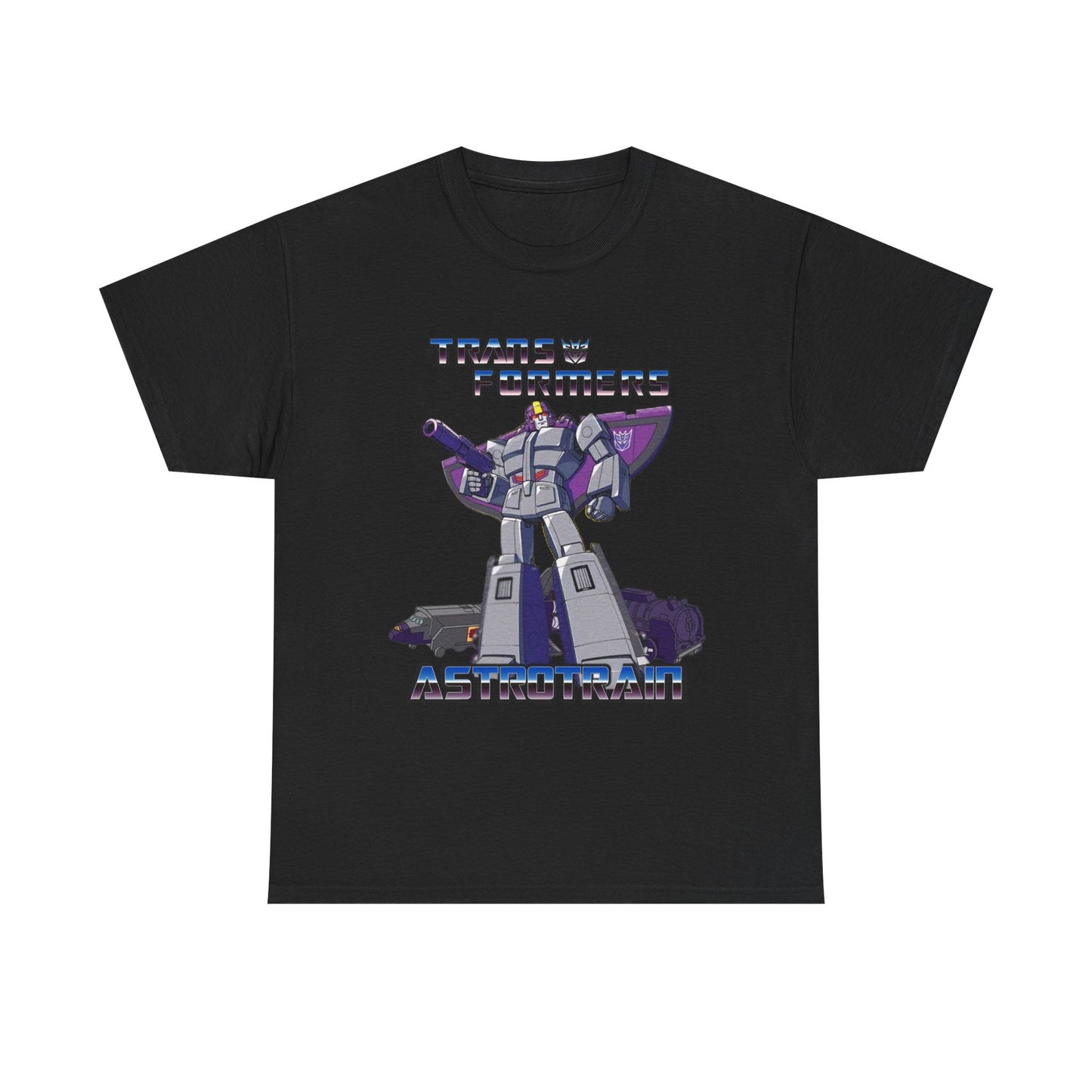 Transformers Decepticon Astrotrain T-Shirt, Graphic Tee, Unisex Shirt, Sci-Fi Fan Gift, Robot Apparel