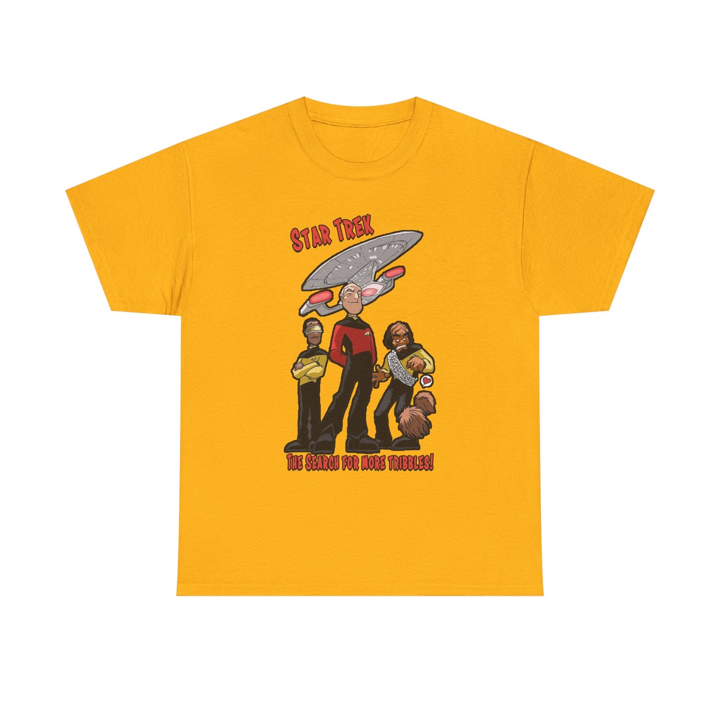 T-Shirt, The Search for More Tribbles, Star Trek Fan Gift, Sci-Fi Tee, Unisex Tee, Cotton Tee