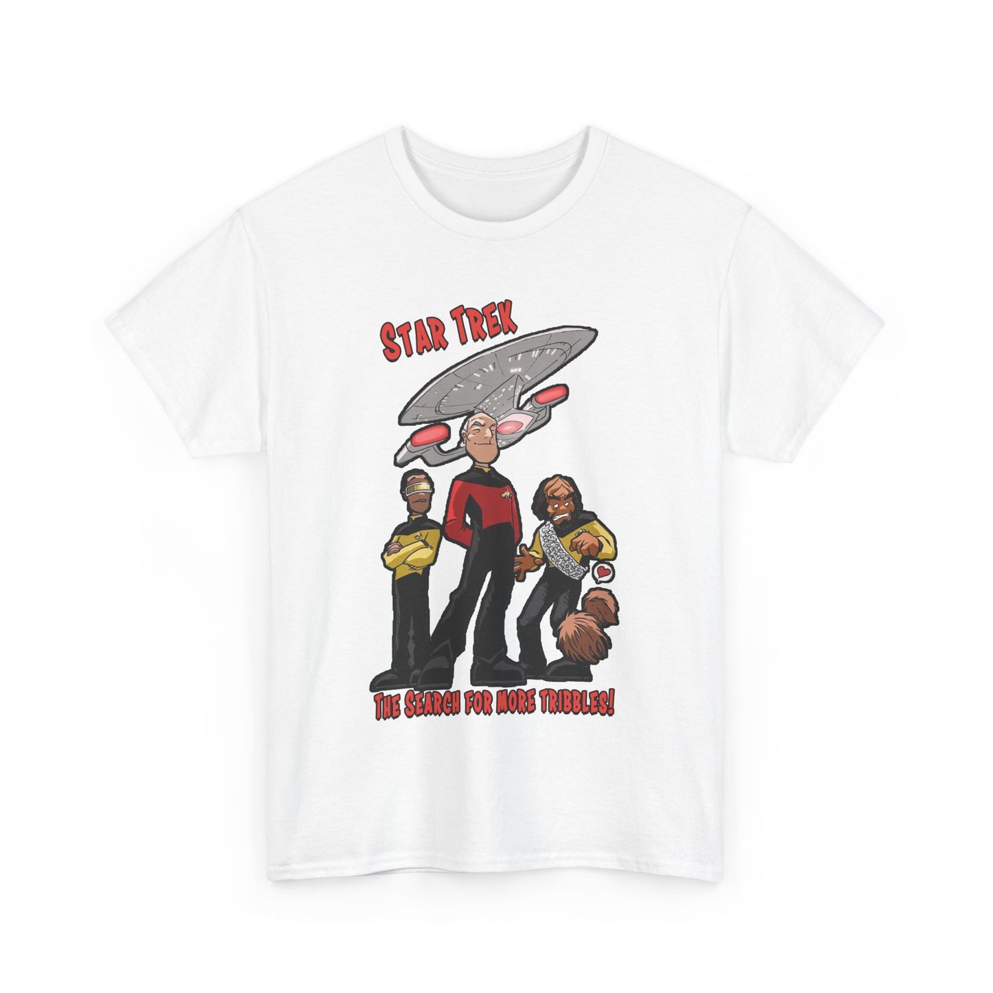 T-Shirt, The Search for More Tribbles, Star Trek Fan Gift, Sci-Fi Tee, Unisex Tee, Cotton Tee