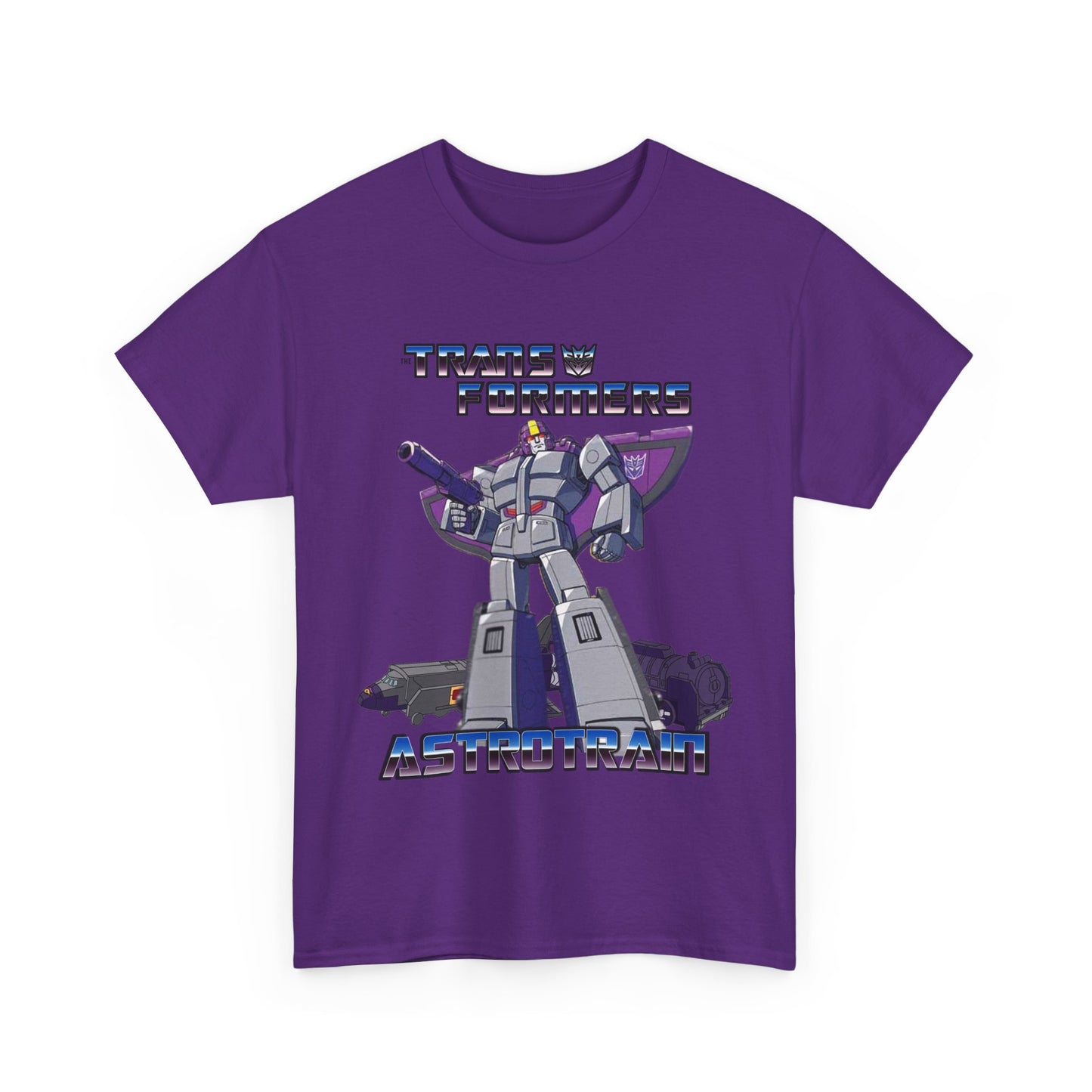 Transformers Decepticon Astrotrain T-Shirt, Graphic Tee, Unisex Shirt, Sci-Fi Fan Gift, Robot Apparel