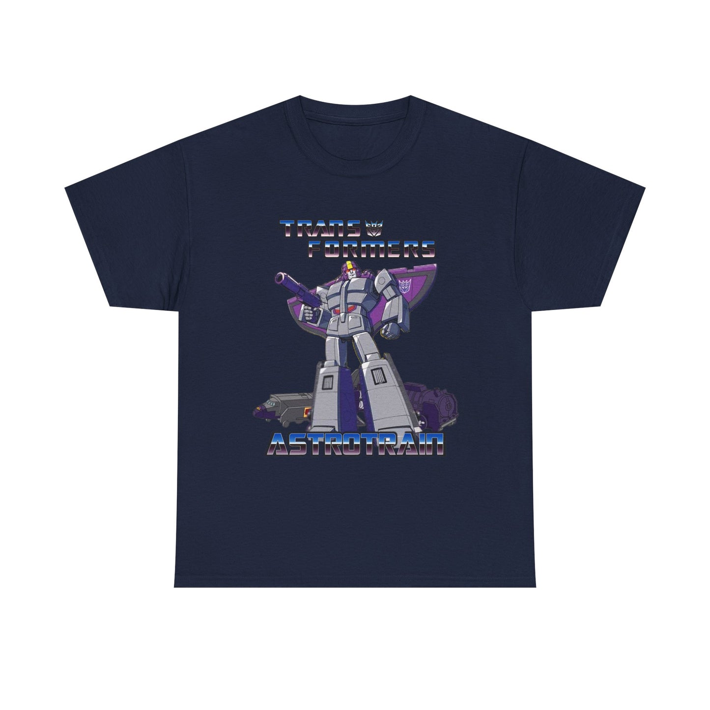 Transformers Decepticon Astrotrain T-Shirt, Graphic Tee, Unisex Shirt, Sci-Fi Fan Gift, Robot Apparel