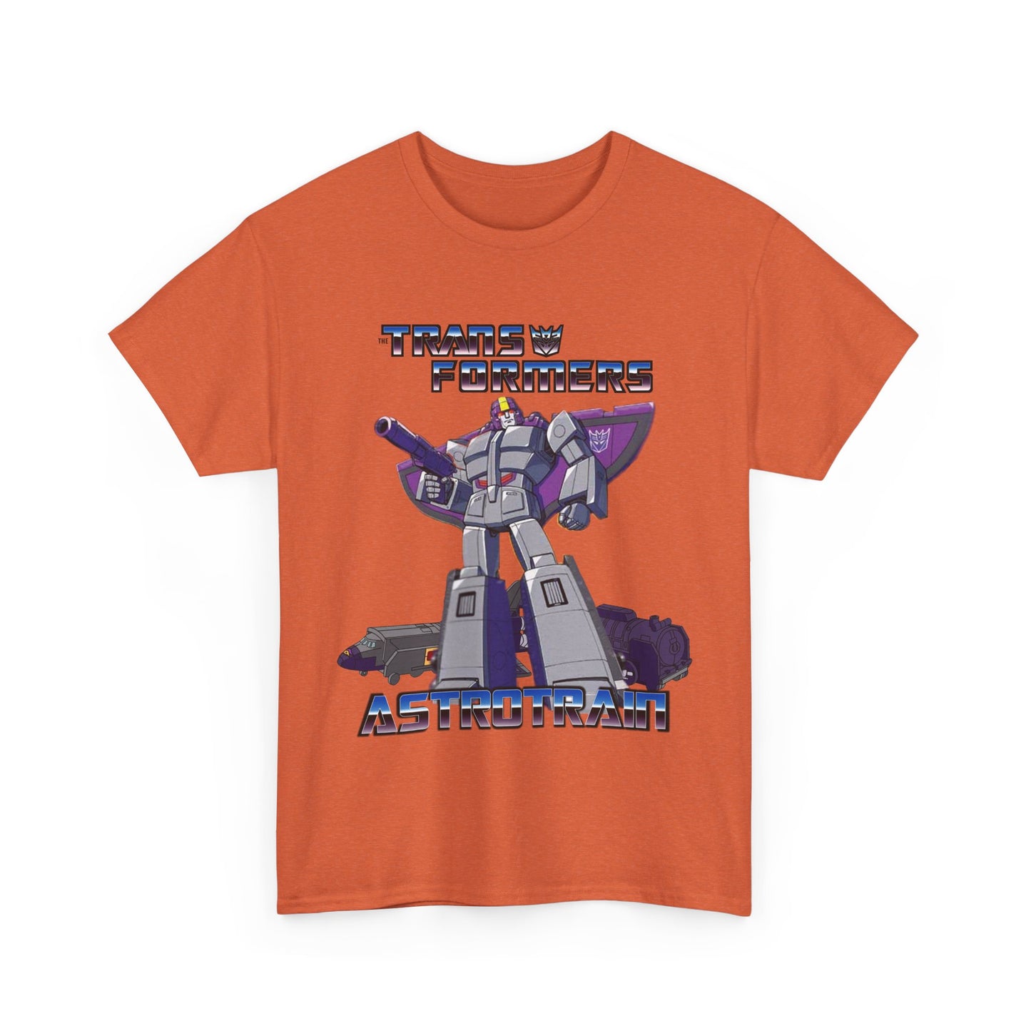 Transformers Decepticon Astrotrain T-Shirt, Graphic Tee, Unisex Shirt, Sci-Fi Fan Gift, Robot Apparel
