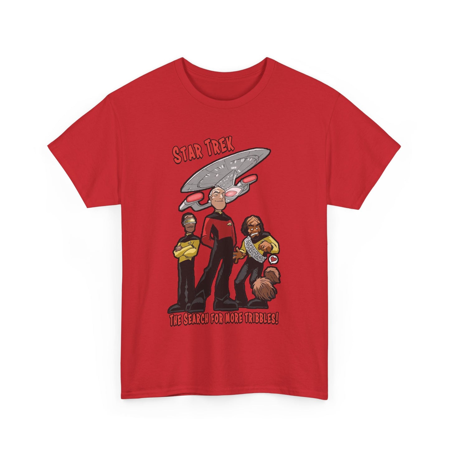 T-Shirt, The Search for More Tribbles, Star Trek Fan Gift, Sci-Fi Tee, Unisex Tee, Cotton Tee