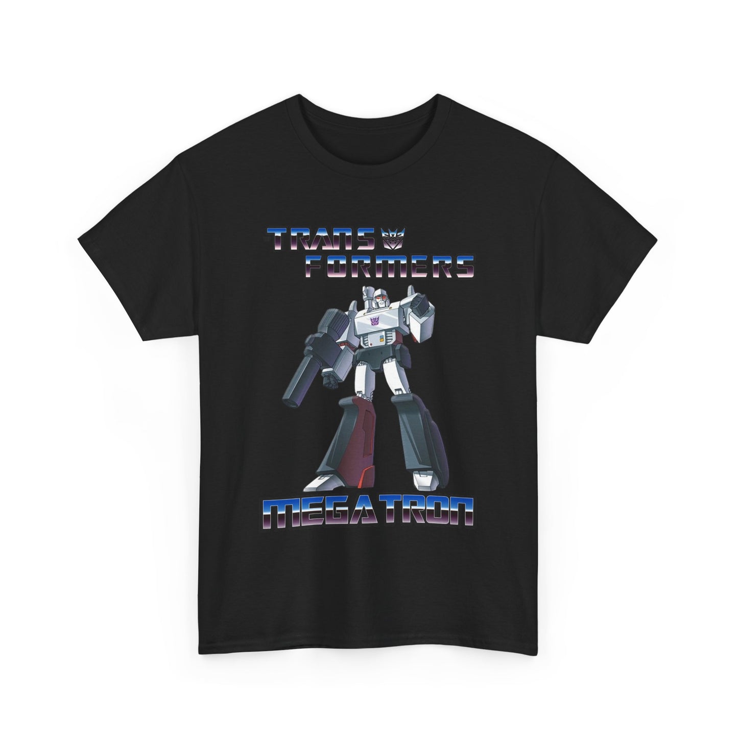 Transformers Megatron Leader of the Decepticons T-Shirt, Robot Fan Gift, Autobot, Sci-Fi Tee, Cartoon Villain Shirt, Retro 80s Movie Top