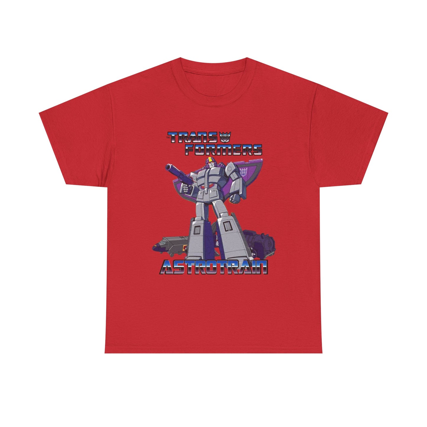 Transformers Decepticon Astrotrain T-Shirt, Graphic Tee, Unisex Shirt, Sci-Fi Fan Gift, Robot Apparel