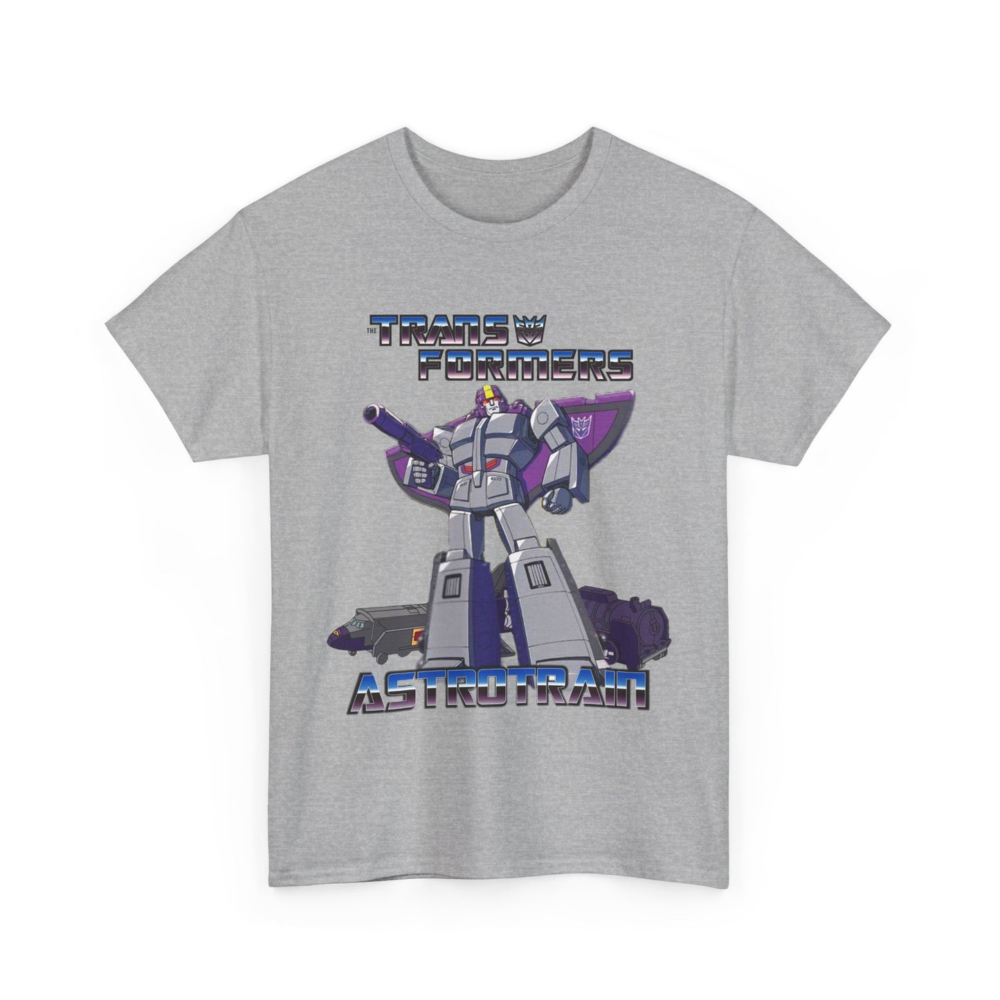 Transformers Decepticon Astrotrain T-Shirt, Graphic Tee, Unisex Shirt, Sci-Fi Fan Gift, Robot Apparel