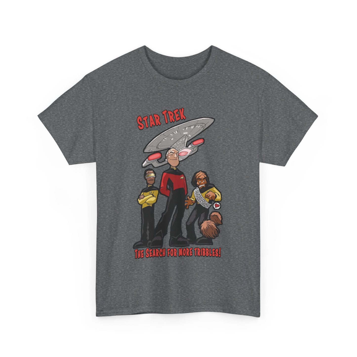 T-Shirt, The Search for More Tribbles, Star Trek Fan Gift, Sci-Fi Tee, Unisex Tee, Cotton Tee