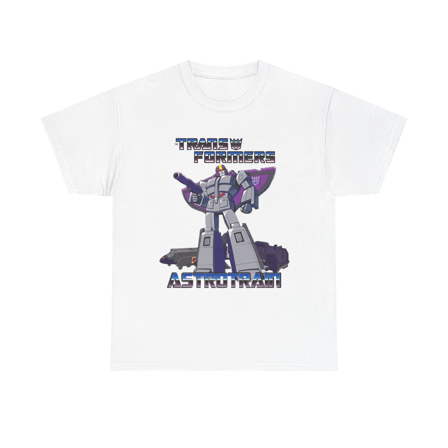 Transformers Decepticon Astrotrain T-Shirt, Graphic Tee, Unisex Shirt, Sci-Fi Fan Gift, Robot Apparel