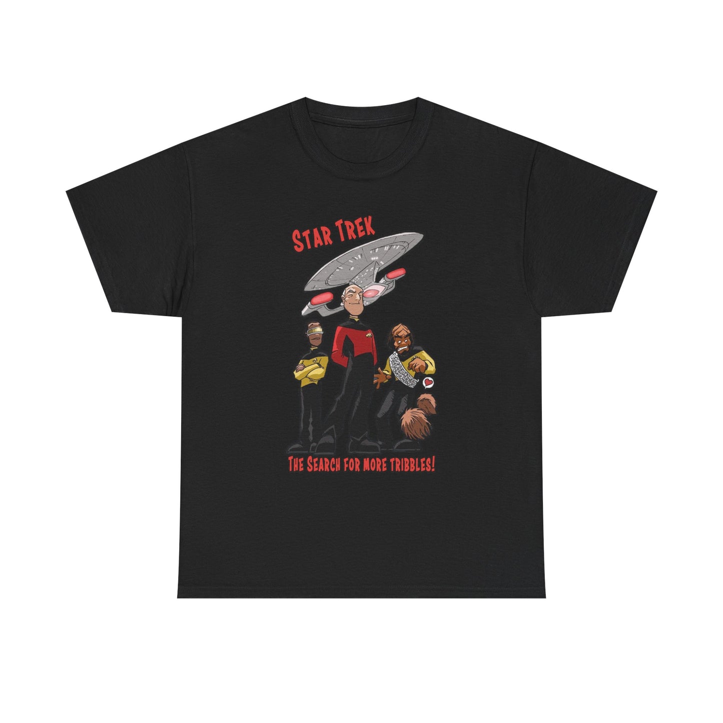 T-Shirt, The Search for More Tribbles, Star Trek Fan Gift, Sci-Fi Tee, Unisex Tee, Cotton Tee
