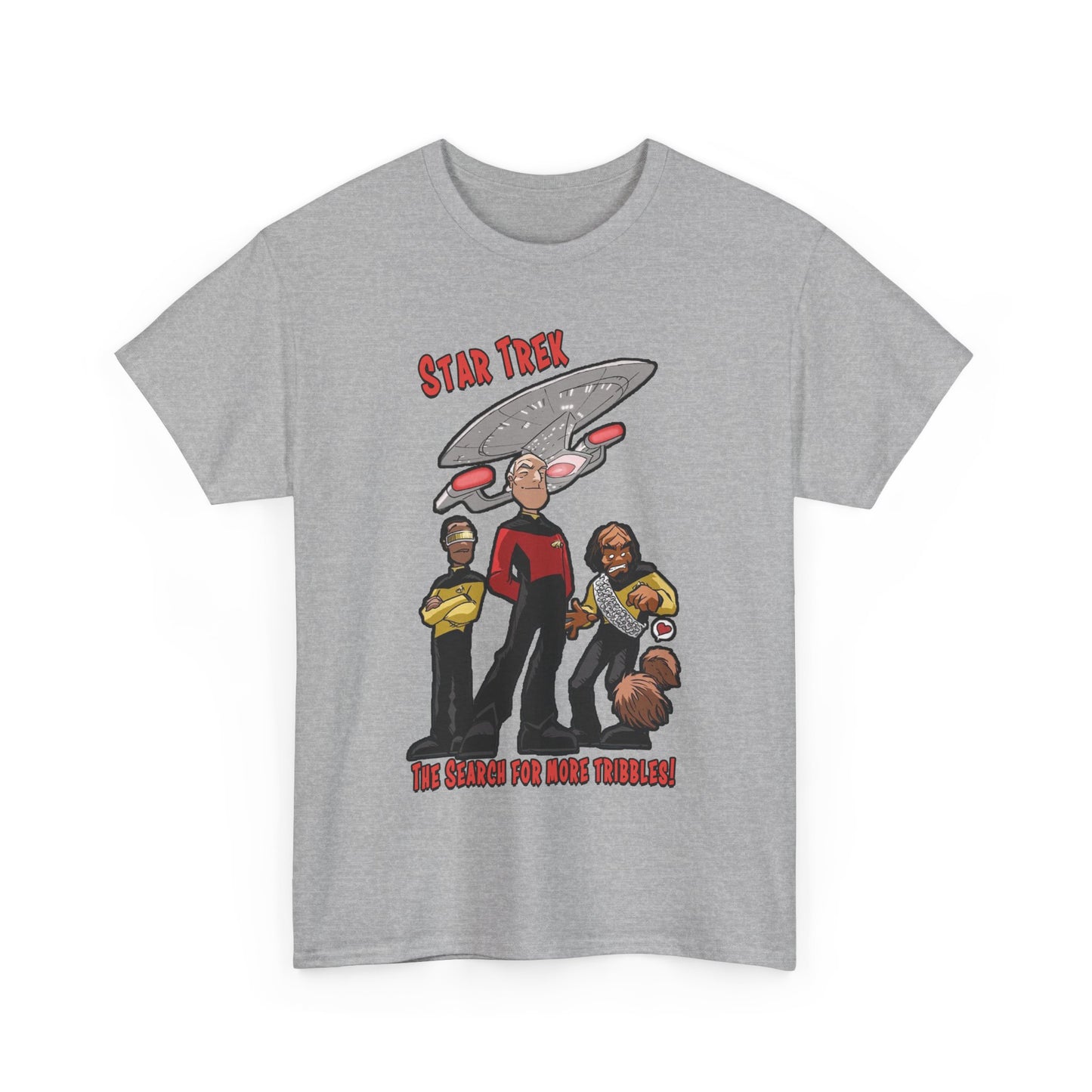T-Shirt, The Search for More Tribbles, Star Trek Fan Gift, Sci-Fi Tee, Unisex Tee, Cotton Tee