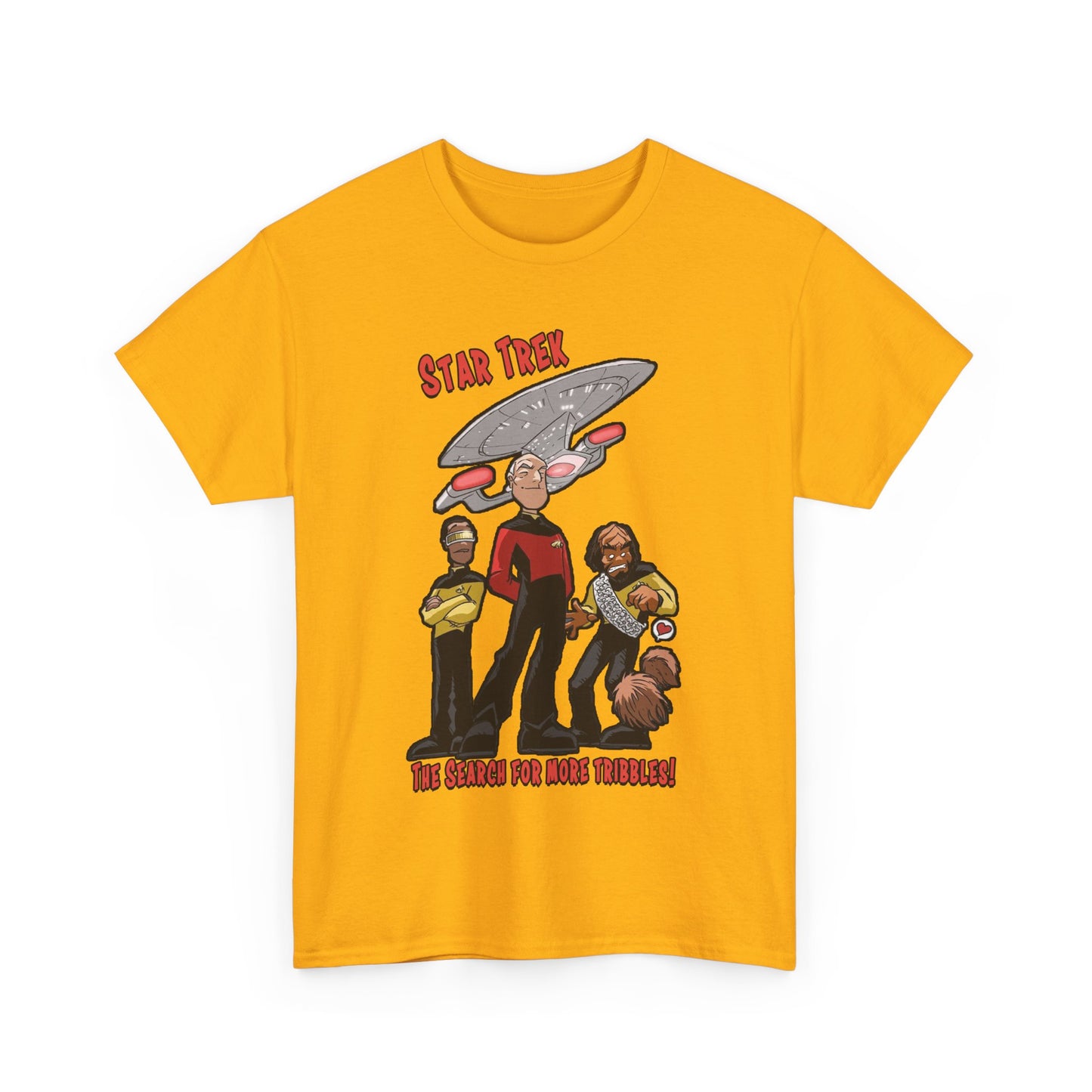 T-Shirt, The Search for More Tribbles, Star Trek Fan Gift, Sci-Fi Tee, Unisex Tee, Cotton Tee