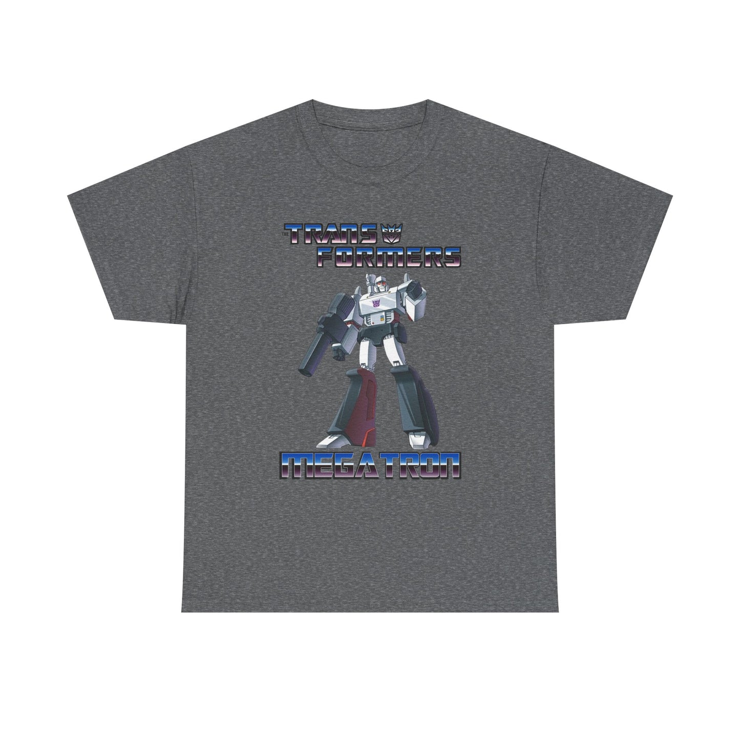 Transformers Megatron Leader of the Decepticons T-Shirt, Robot Fan Gift, Autobot, Sci-Fi Tee, Cartoon Villain Shirt, Retro 80s Movie Top