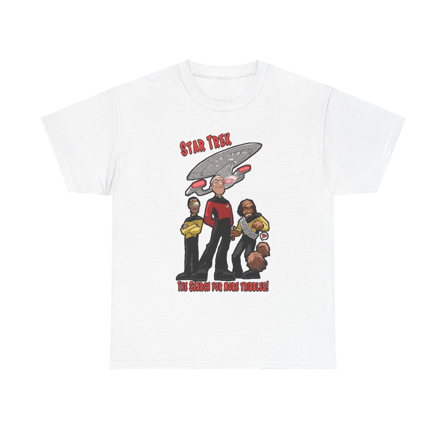 T-Shirt, The Search for More Tribbles, Star Trek Fan Gift, Sci-Fi Tee, Unisex Tee, Cotton Tee