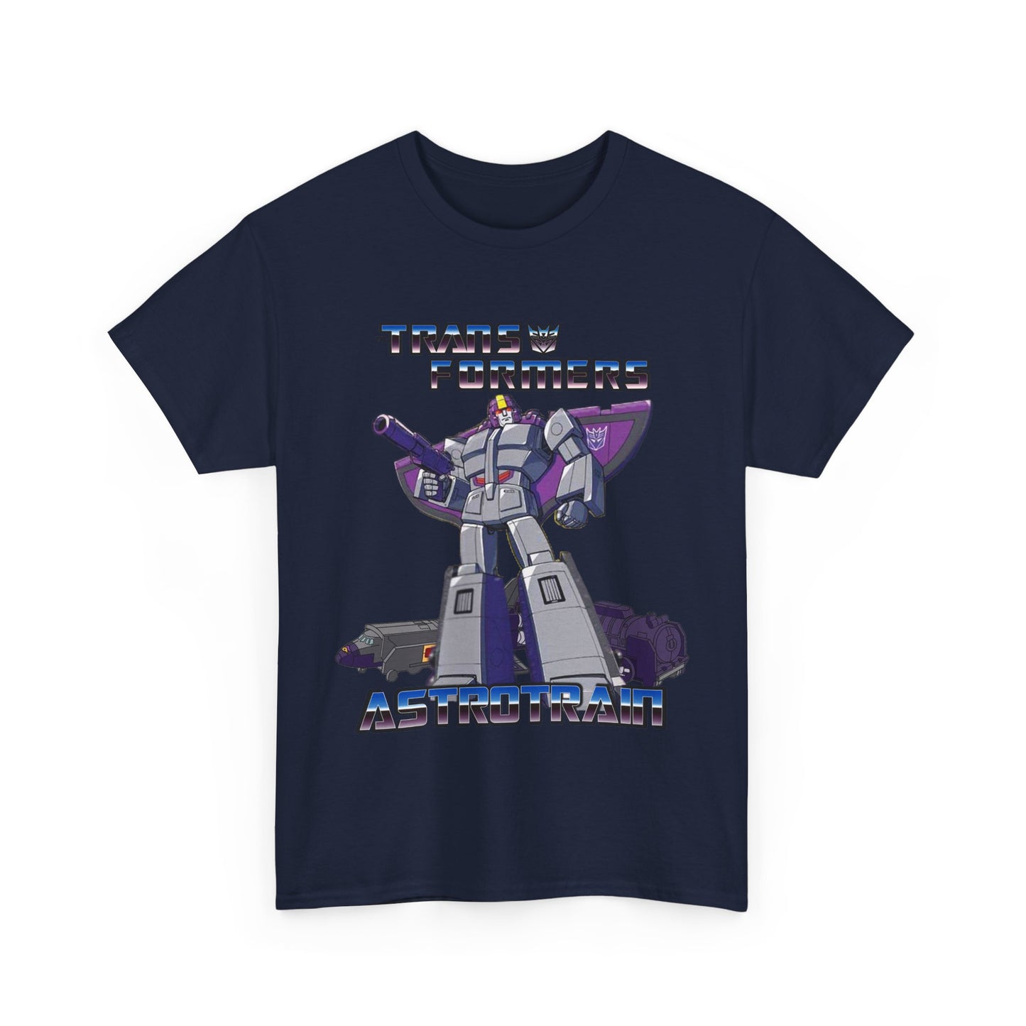 Transformers Decepticon Astrotrain T-Shirt, Graphic Tee, Unisex Shirt, Sci-Fi Fan Gift, Robot Apparel