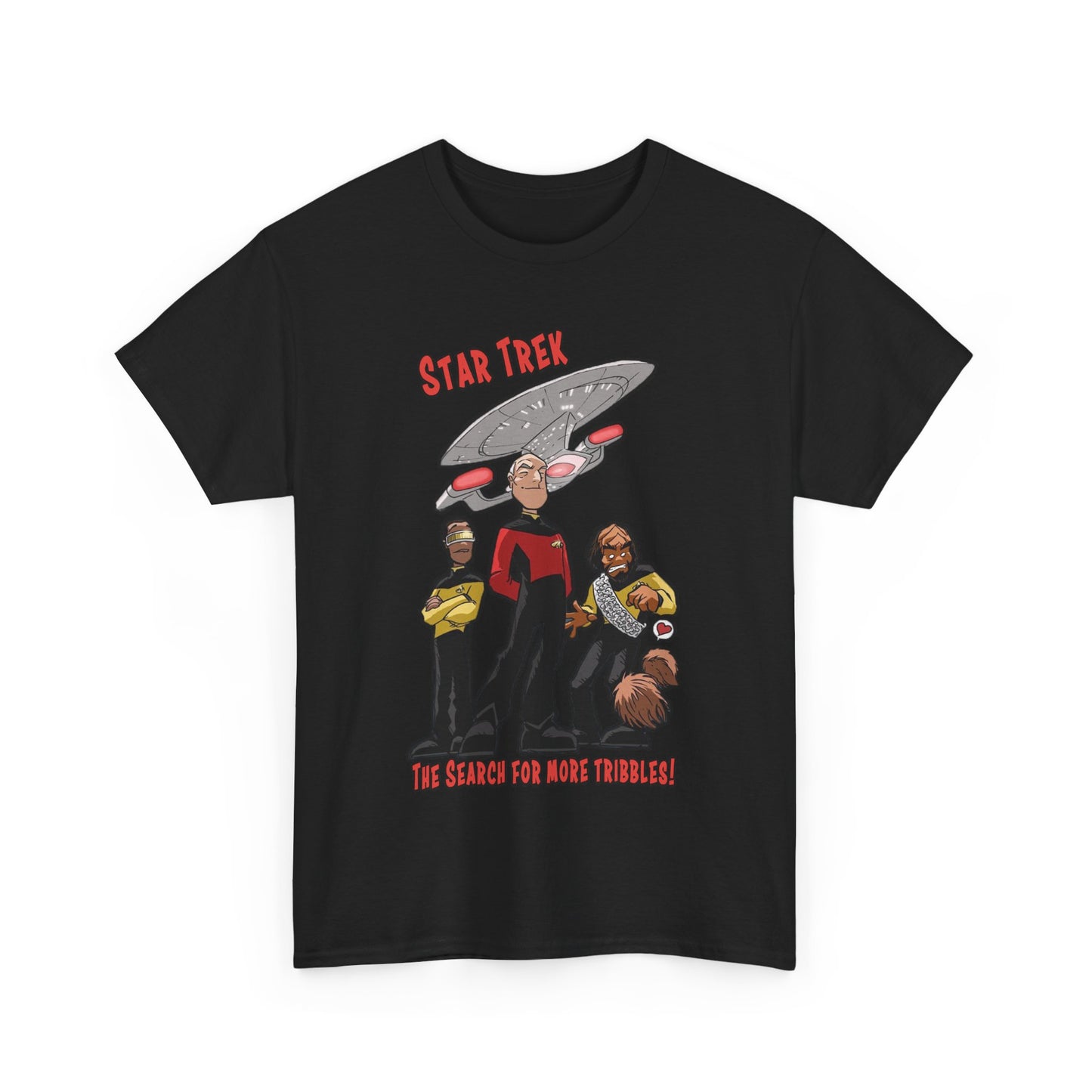 T-Shirt, The Search for More Tribbles, Star Trek Fan Gift, Sci-Fi Tee, Unisex Tee, Cotton Tee