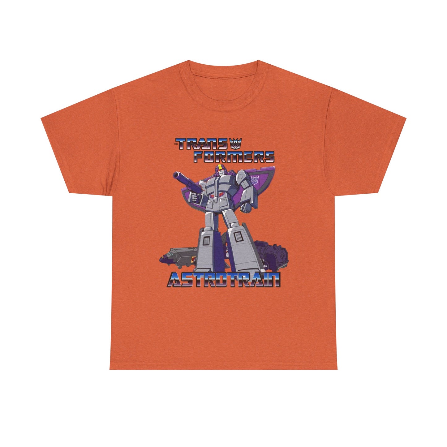 Transformers Decepticon Astrotrain T-Shirt, Graphic Tee, Unisex Shirt, Sci-Fi Fan Gift, Robot Apparel