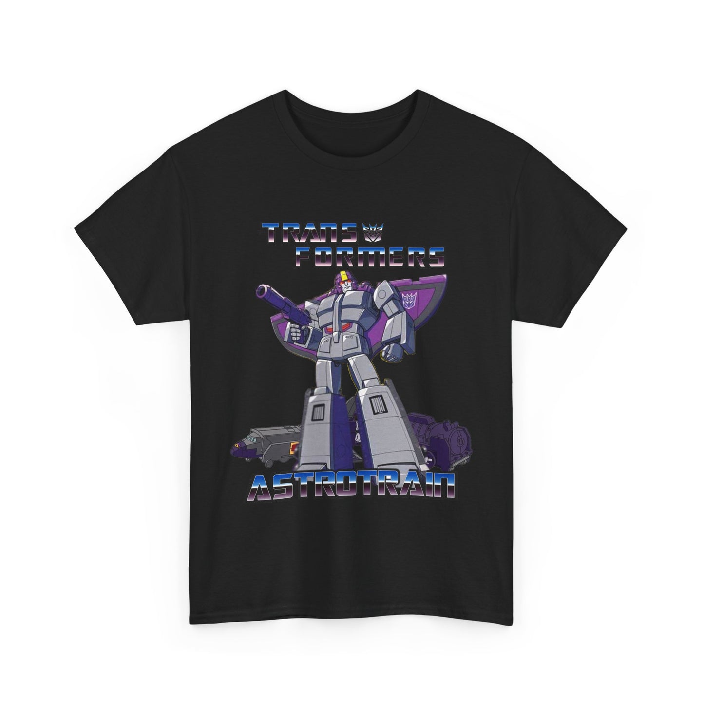 Transformers Decepticon Astrotrain T-Shirt, Graphic Tee, Unisex Shirt, Sci-Fi Fan Gift, Robot Apparel