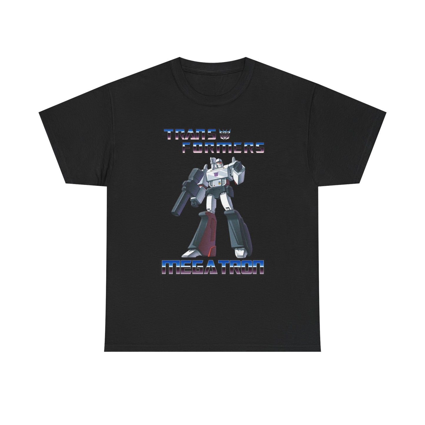Transformers Megatron Leader of the Decepticons T-Shirt, Robot Fan Gift, Autobot, Sci-Fi Tee, Cartoon Villain Shirt, Retro 80s Movie Top