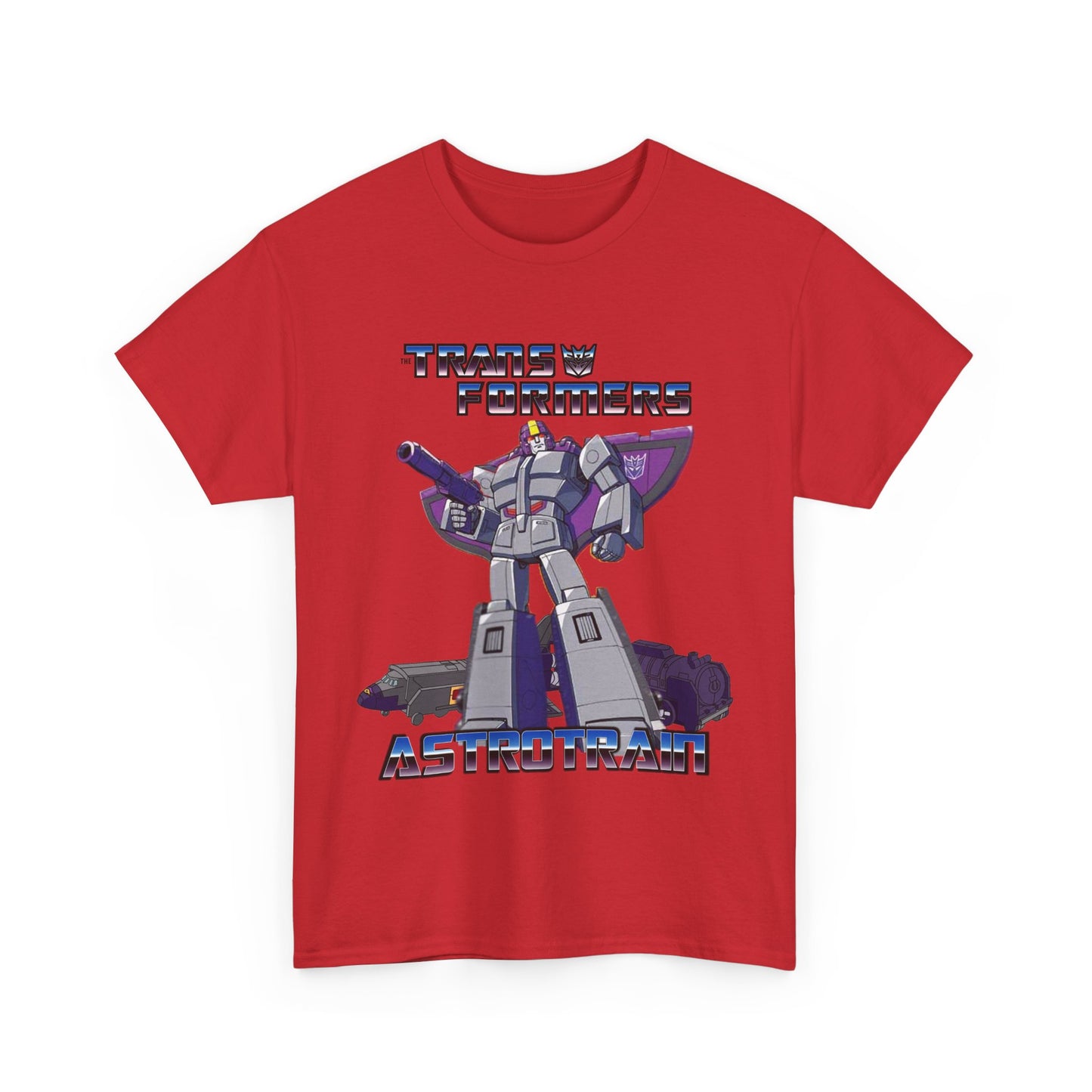 Transformers Decepticon Astrotrain T-Shirt, Graphic Tee, Unisex Shirt, Sci-Fi Fan Gift, Robot Apparel