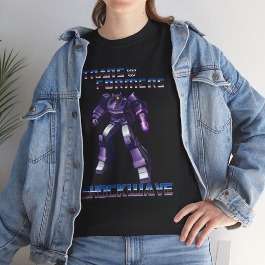 G1 Transformers Shockwave Graphic Tee, Transformers T-Shirt, Unisex Cotton Shirt, Autobots, Decepticons, Cybertron Tee, Robot Cartoon Tee