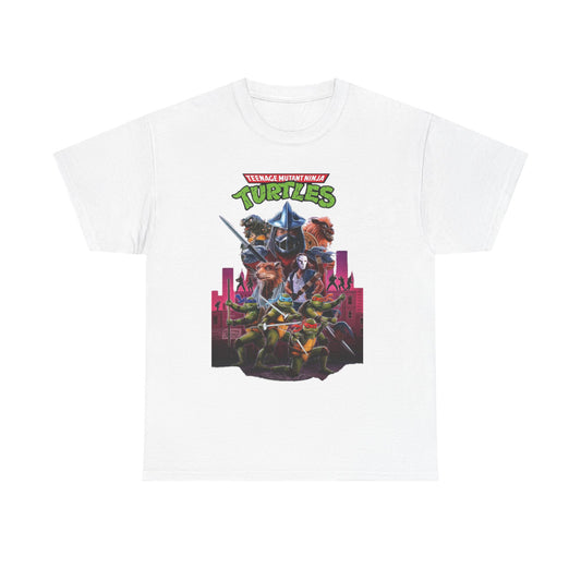 TMNT Teenage Mutant Ninja Turtle T-Shirt, Retro Cartoon Graphic Tee, Unisex Tee Gift Idea, 90s Cartoon Fan Shirt, Cotton Tee Shirt