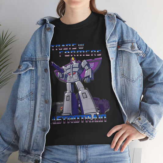Transformers Decepticon Astrotrain T-Shirt, Graphic Tee, Unisex Shirt, Sci-Fi Fan Gift, Robot Apparel