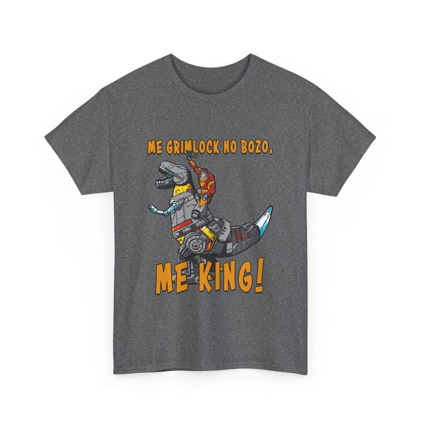 Graphic Tee, Transformers Grimlock Shirt, Retro Vintage Tshirt, 80s Cartoon Fan Gift, Dinosaur, Autobots, Robot Costume, Geek Clothing